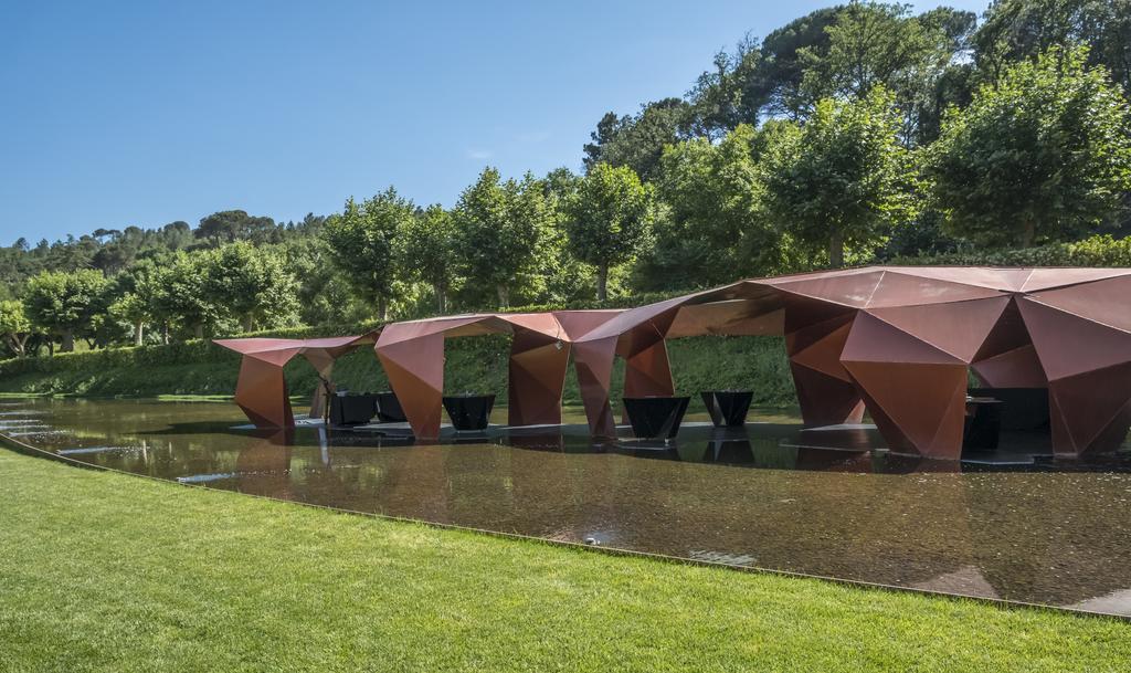 Hotel Balneari Termes Orion Santa Coloma De Farners Exteriör bild